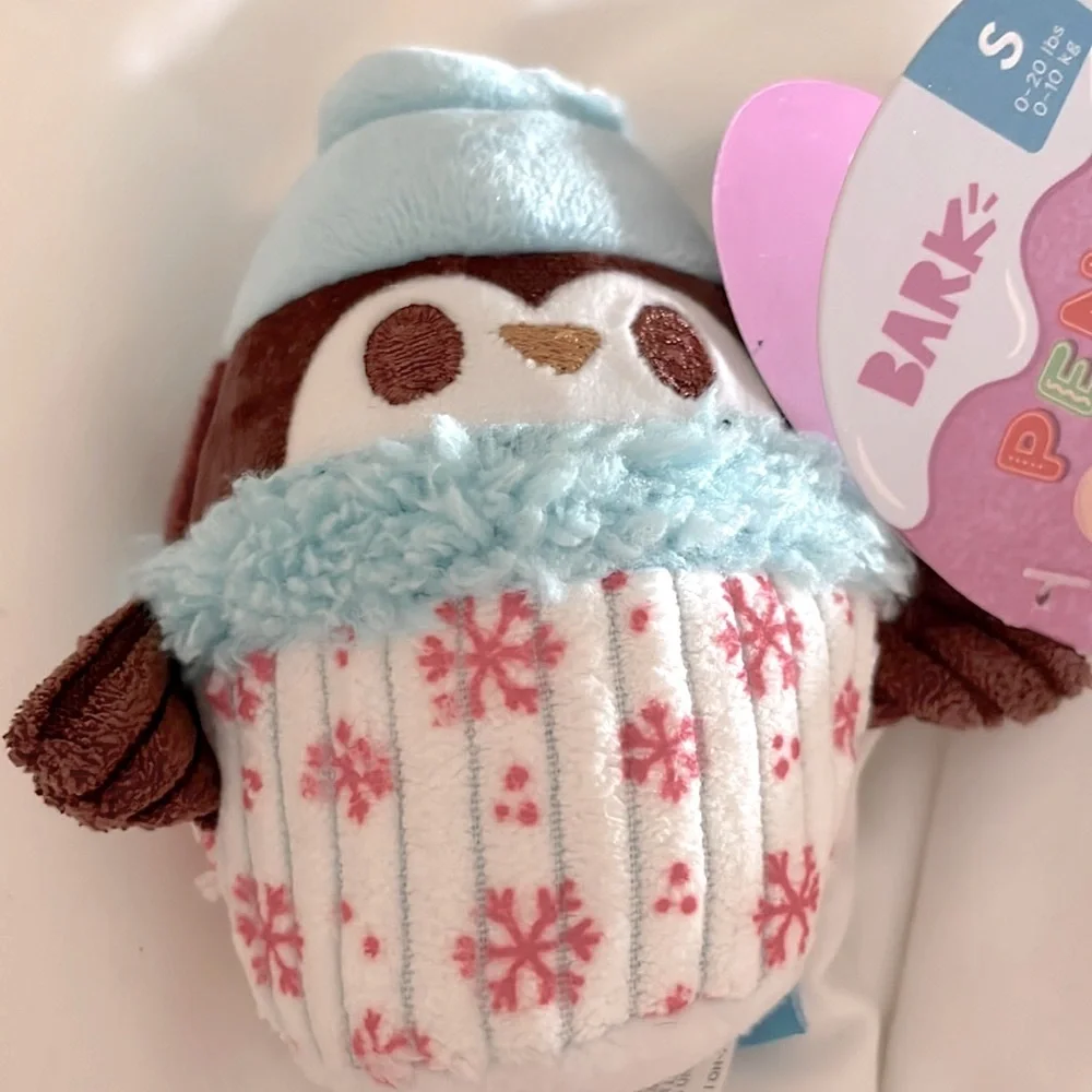 Bark ‘Pengy Cakes’ Plush Dog Toy
